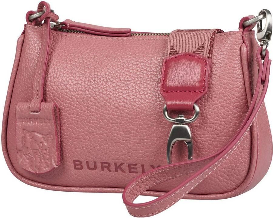 BURKELY leren crossbody tas Always Alyx roze - Foto 3