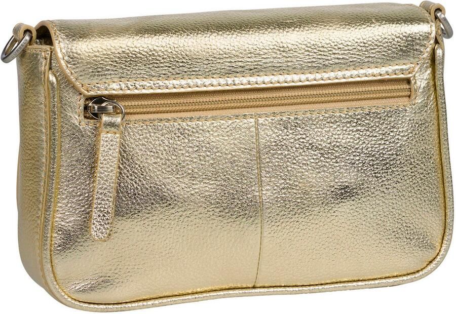 BURKELY leren crossbody tas Always Ava goudkleurig - Foto 2