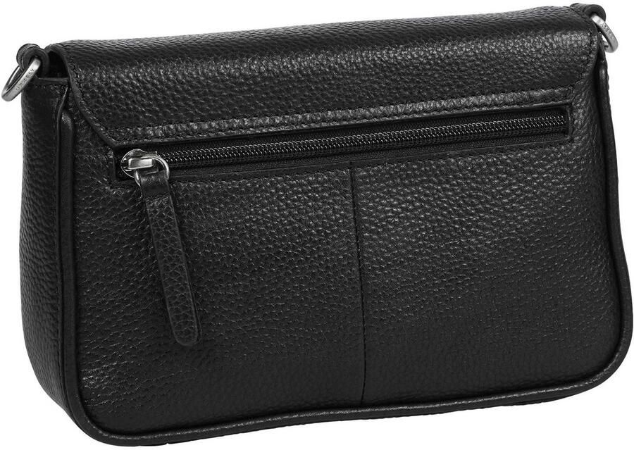BURKELY leren crossbody tas Always Ava zwart