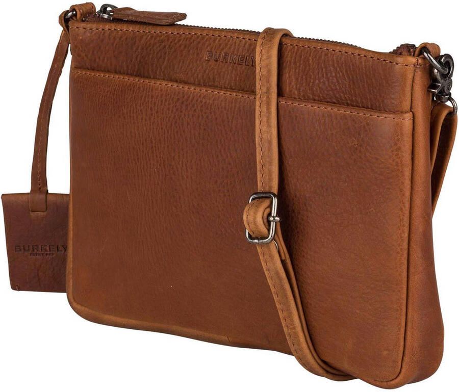 BURKELY leren crossbody tas Antique Avery cognac - Foto 2