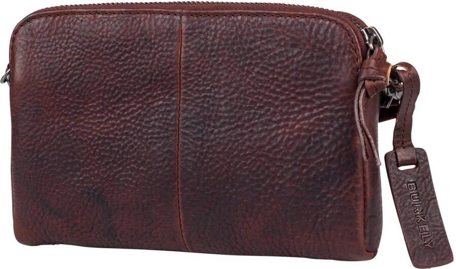 BURKELY leren crossbody tas Antique Avery donkerbruin - Foto 3