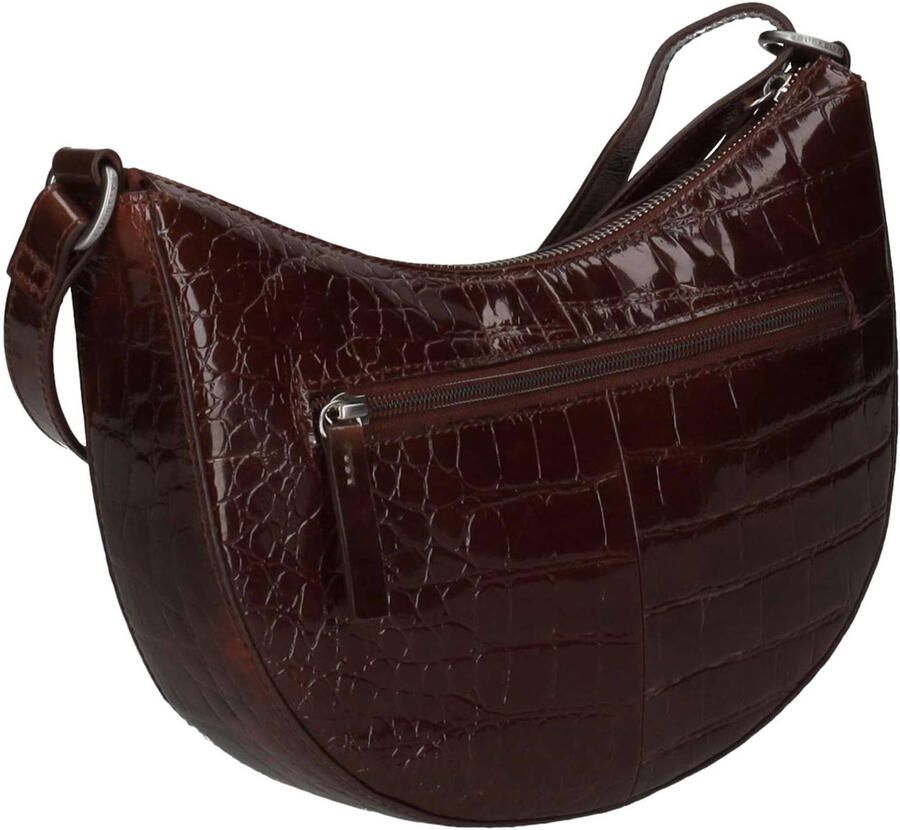 BURKELY leren crossbody tas Cool Colbie bordeauxrood - Foto 2