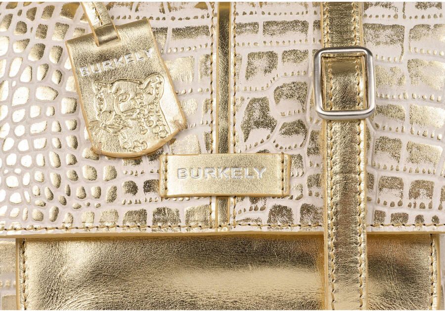 BURKELY leren crossbody tas Cool Colbie goudkleurig - Foto 3