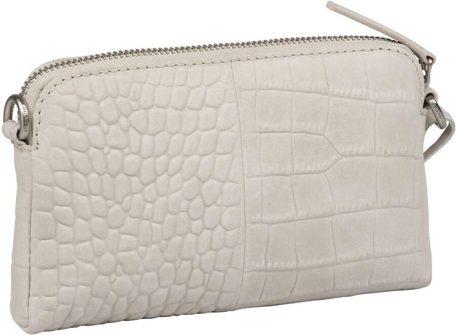 BURKELY leren crossbody tas Cool Colbie met crocoprint ecru - Foto 2