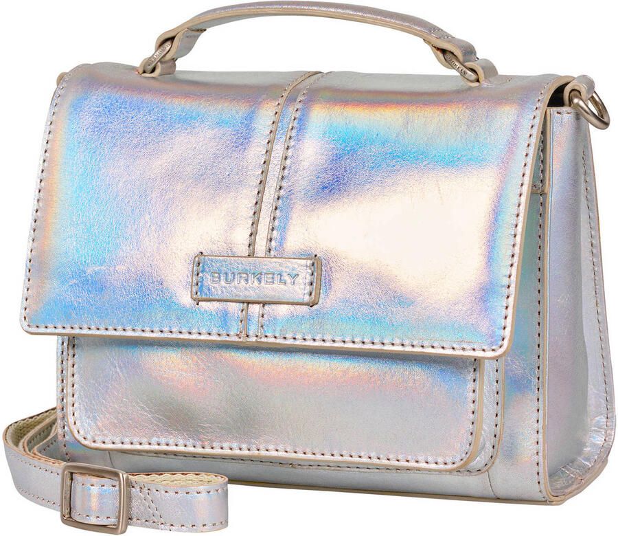 BURKELY leren crossbody tas Cool Colbie zilverkleurig - Foto 3
