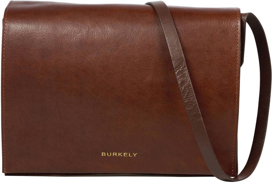 BURKELY leren crossbody tas Fine Florence bruin - Foto 3