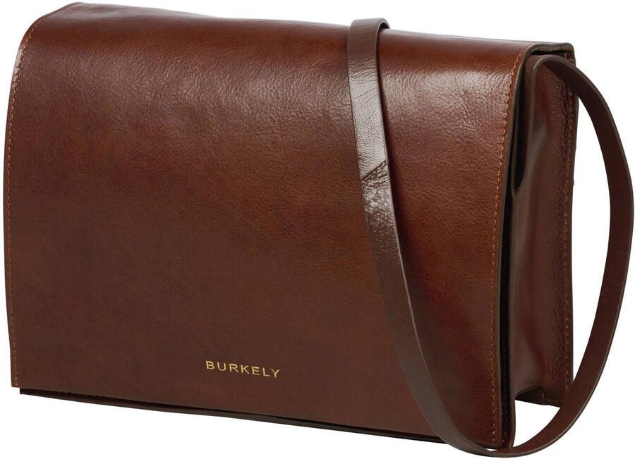 BURKELY leren crossbody tas Fine Florence bruin - Foto 2