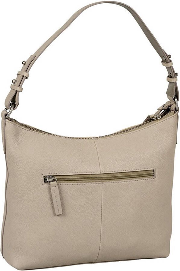 BURKELY leren crossbody tas Soft Skylar beige - Foto 3