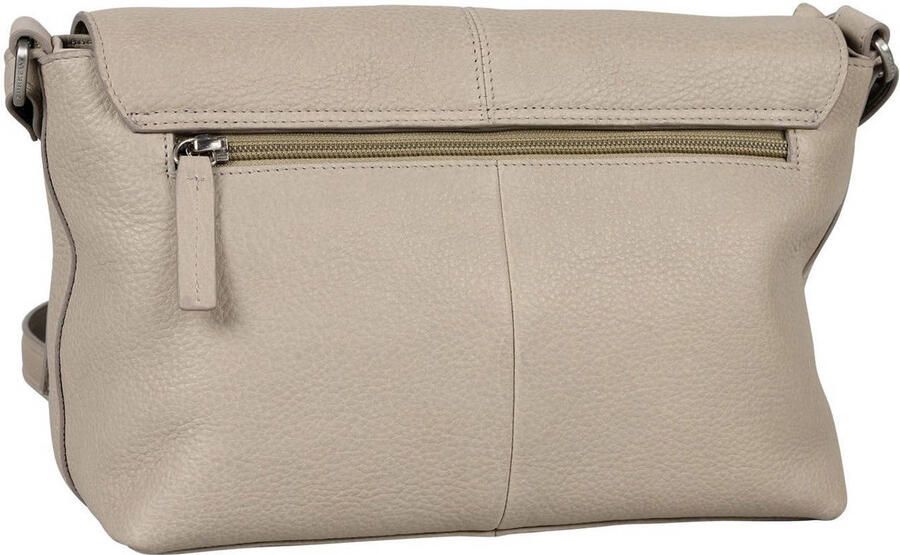 BURKELY leren crossbody tas Soft Skylar beige - Foto 2