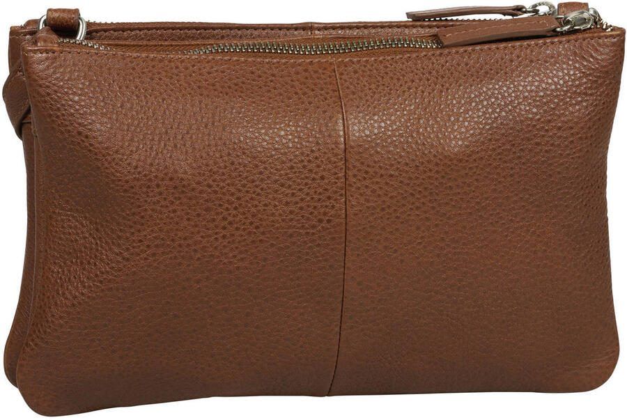 BURKELY leren crossbody tas Soft Skylar bruin - Foto 2