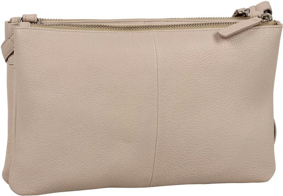 BURKELY leren crossbody tas Soft Skylar grijs - Foto 2