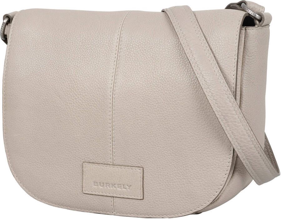 BURKELY leren crossbody tas Soft Skylar grijs - Foto 2