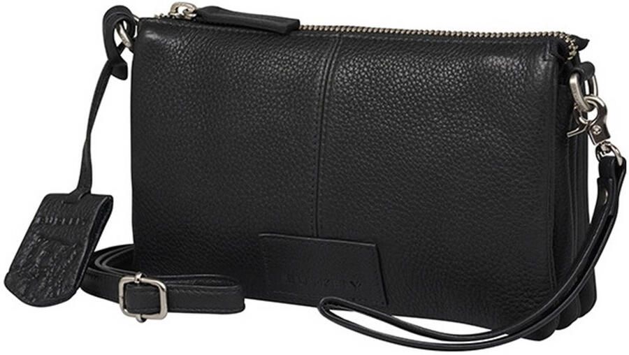 BURKELY leren crossbody tas Soft Skylar zwart - Foto 3