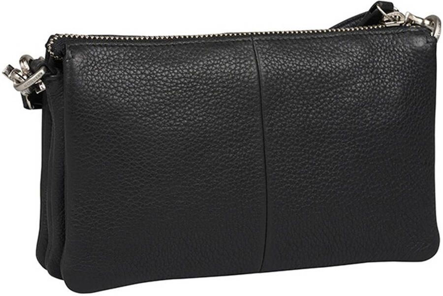 BURKELY leren crossbody tas Soft Skylar zwart - Foto 2