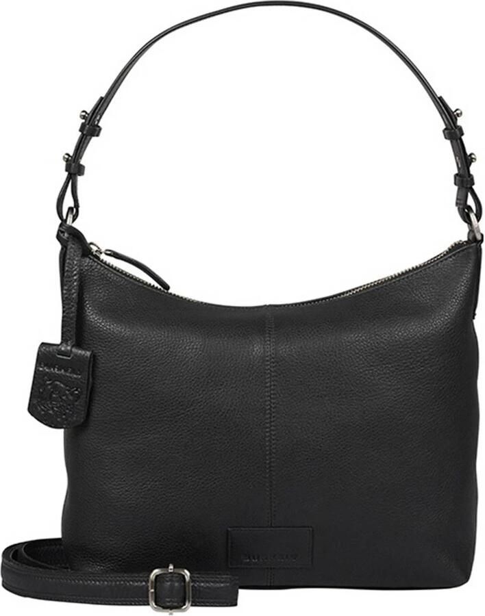 BURKELY leren crossbody tas Soft Skylar zwart - Foto 3