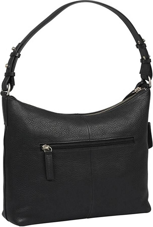 BURKELY leren crossbody tas Soft Skylar zwart