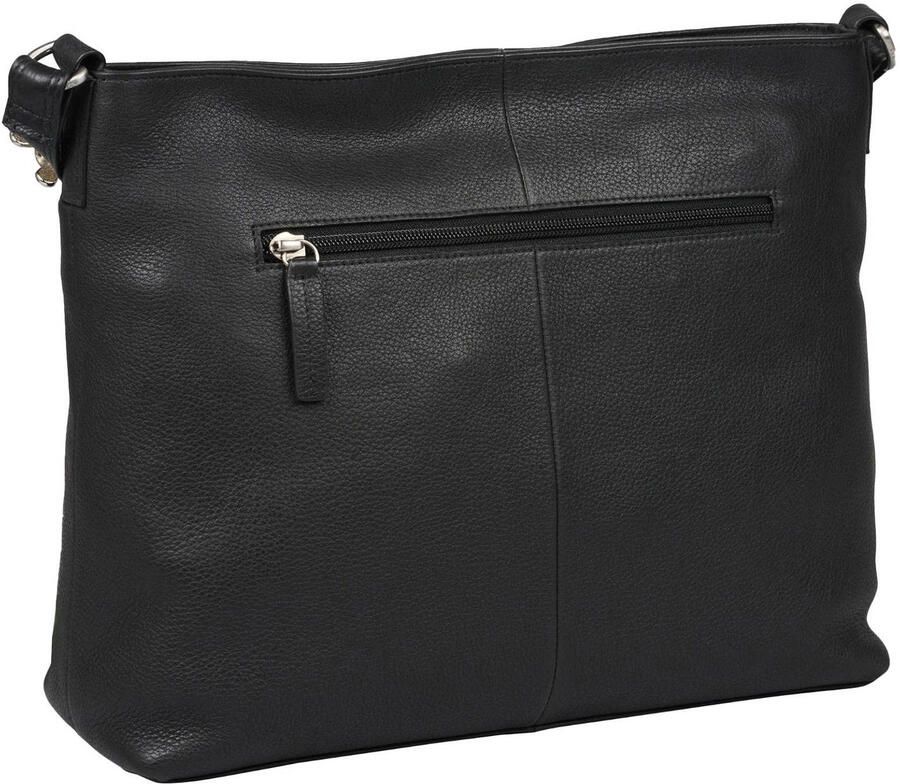 BURKELY leren crossbody tas Soft Skylar zwart - Foto 2