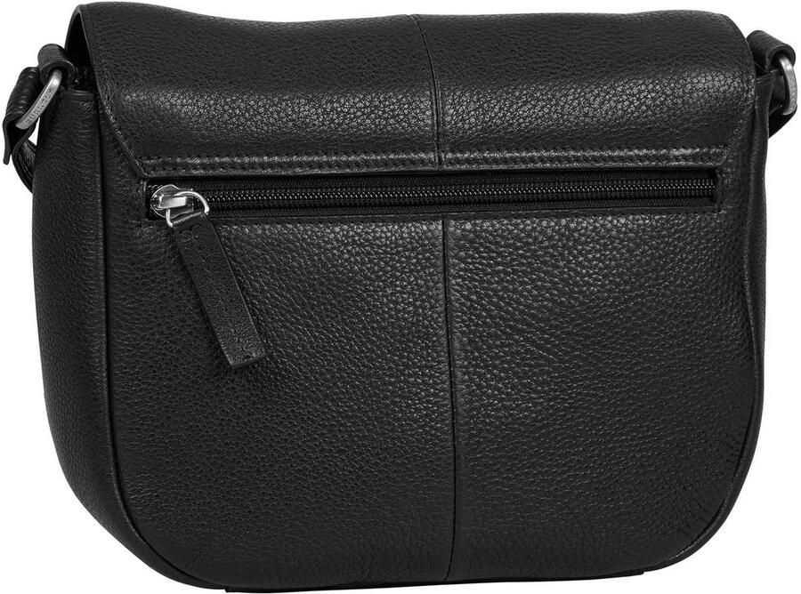 BURKELY leren crossbody tas Soft Skylar zwart - Foto 2