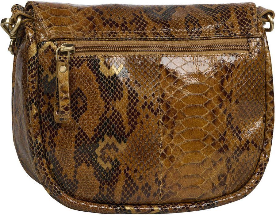 BURKELY leren crossbody tas Vintage Veda oker - Foto 2
