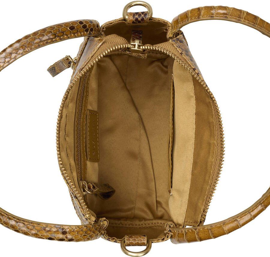 BURKELY leren crossbody tas Vintage Veda oker - Foto 2
