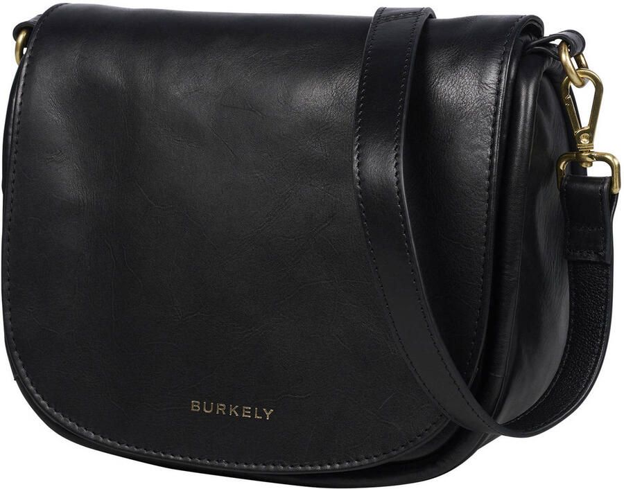BURKELY leren crossbody tas Vintage Veda zwart - Foto 2