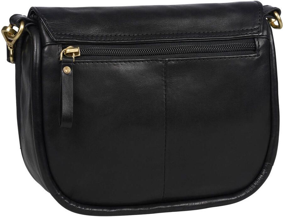 BURKELY leren crossbody tas Vintage Veda zwart - Foto 3