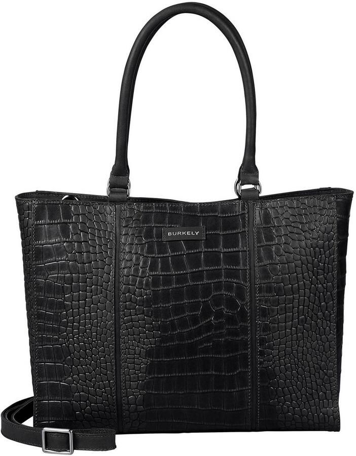 BURKELY leren handtas met laptopvak Cool Colbie zwart - Foto 3