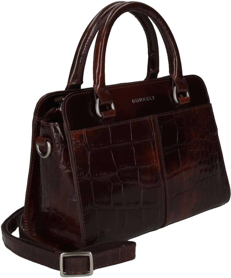 BURKELY leren mini handtas Cool Colbie bordeauxrood - Foto 2
