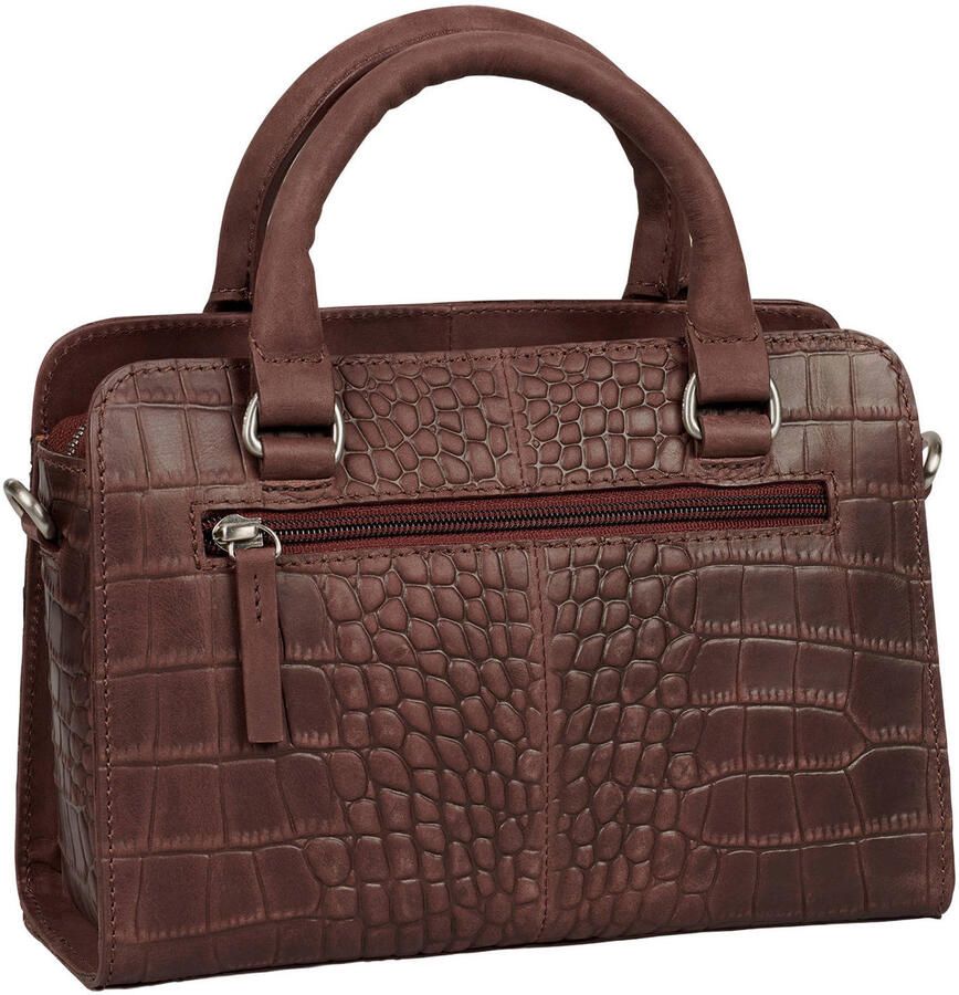 BURKELY leren mini handtas Cool Colbie bruin - Foto 2
