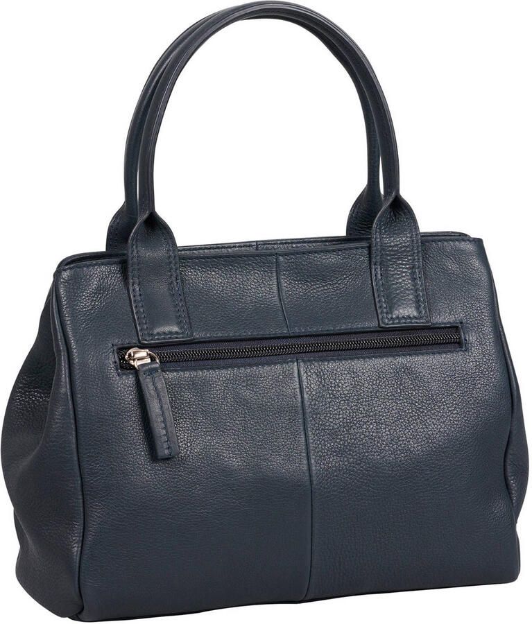 BURKELY leren mini handtas Soft Skylar donkerblauw - Foto 2