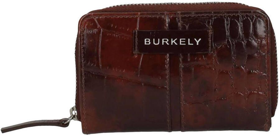 BURKELY leren portemonnee Cool Colbie bordeauxrood