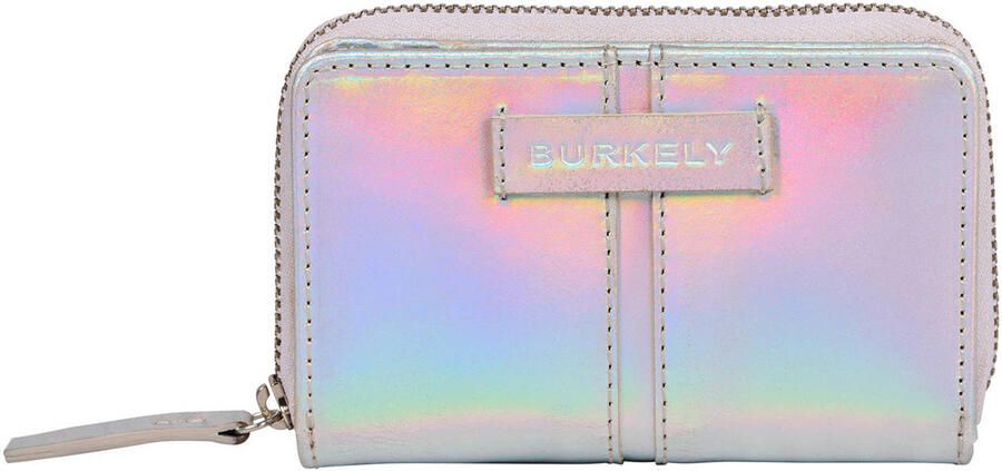 BURKELY leren portemonnee Cool Colbie zilverkleurig