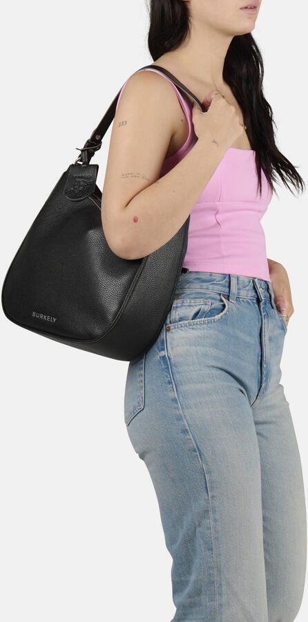 BURKELY leren schoudertas Always Alyx zwart - Foto 2