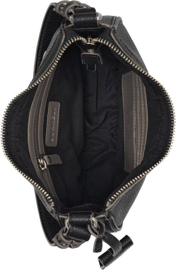 BURKELY leren schoudertas Always Alyx zwart