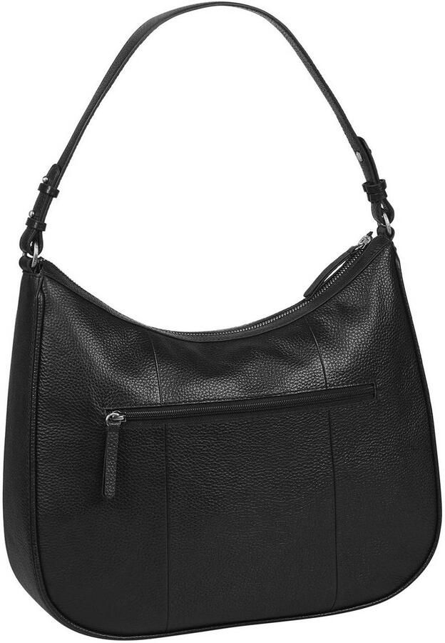 BURKELY leren schoudertas Always Ava zwart