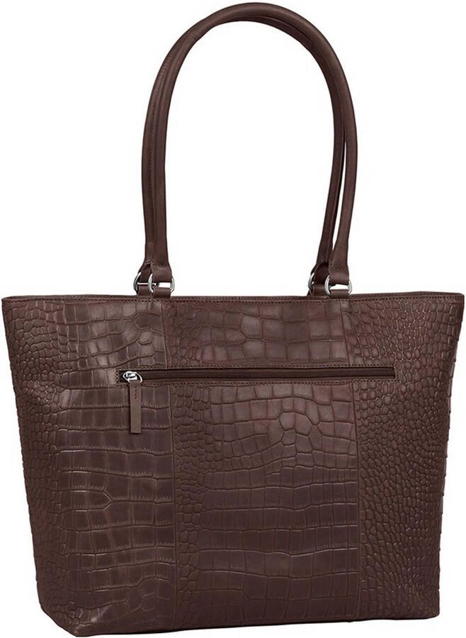 BURKELY leren shopper Cool Colbie bruin - Foto 2