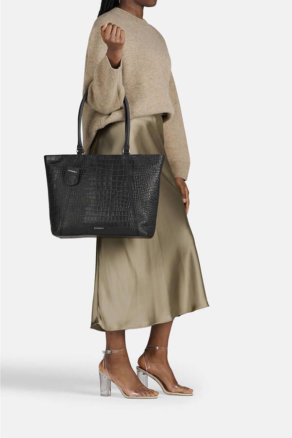 BURKELY leren shopper Cool Colbie zwart - Foto 2
