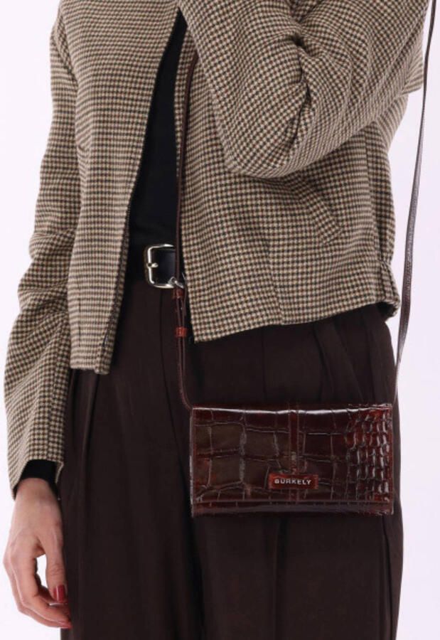 BURKELY leren telefoontasje Cool Colbie bordeauxrood - Foto 3