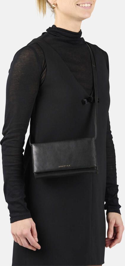 BURKELY leren telefoontasje Fine Florence zwart - Foto 2