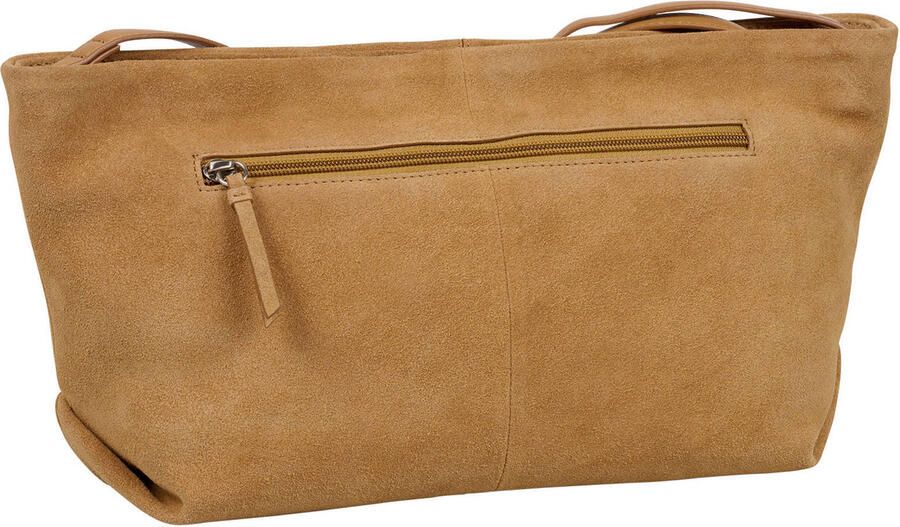 BURKELY suède crossbody tas Vienna cognac - Foto 3