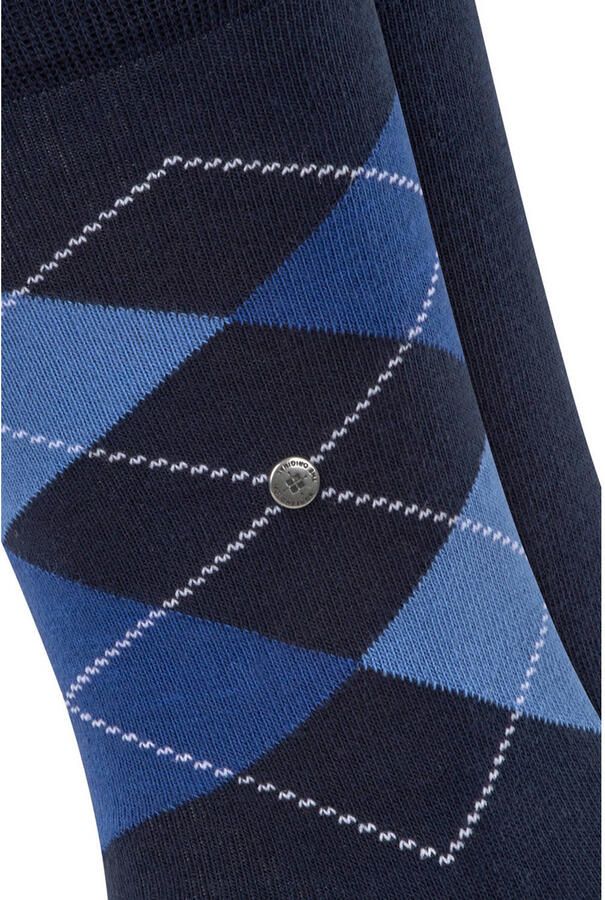 Burlington sokken Everyday Mix set van 2 donkerblauw
