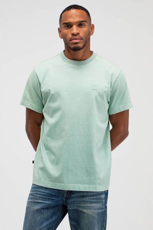 BUTCHER OF BLUE Heren Polo's & T-shirts Army Loose Tee Mint - Foto 5