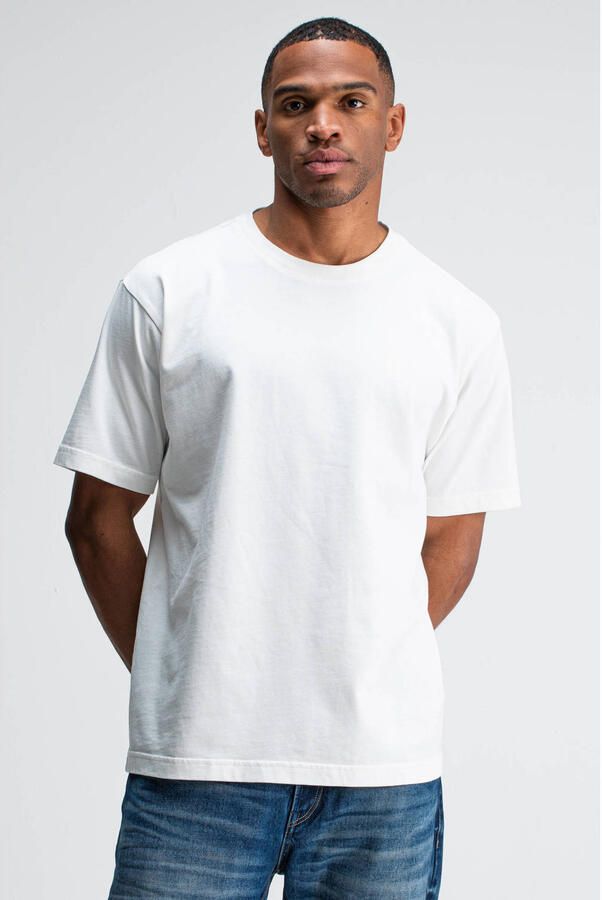 Butcher of Blue Army Loose Tee Korte Mouw Shirt White Heren - Foto 5