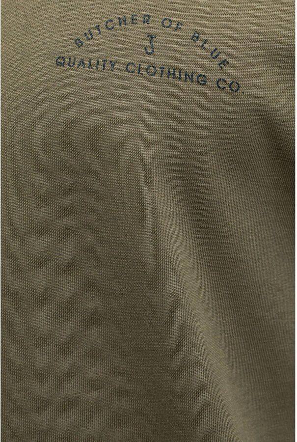 BUTCHER OF BLUE Heren Polo's & T-shirts Army Qcc Loose Tee Khaki - Foto 7