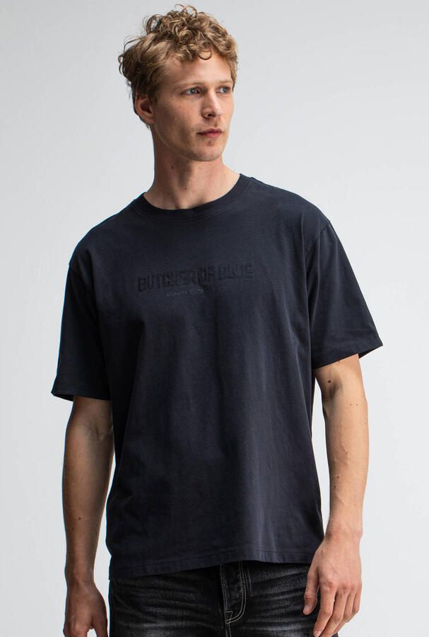 Butcher of Blue oversized T-shirt zwart