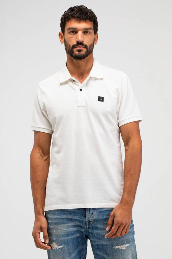 BUTCHER OF BLUE Heren Polo's & T-shirts Army Pique Polo Wit - Foto 9
