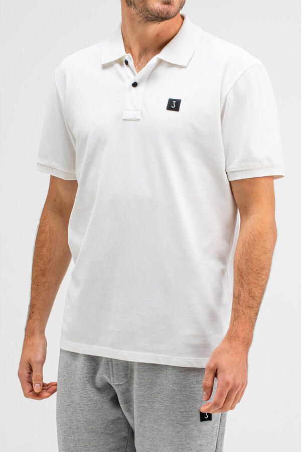 BUTCHER OF BLUE Heren Polo's & T-shirts Army Pique Polo Wit - Foto 5