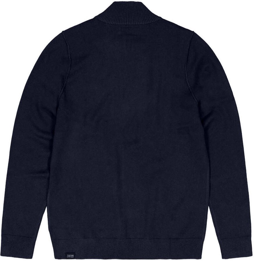 Butcher of Blue regular fit gebreide trui met wol alaska blue - Foto 2
