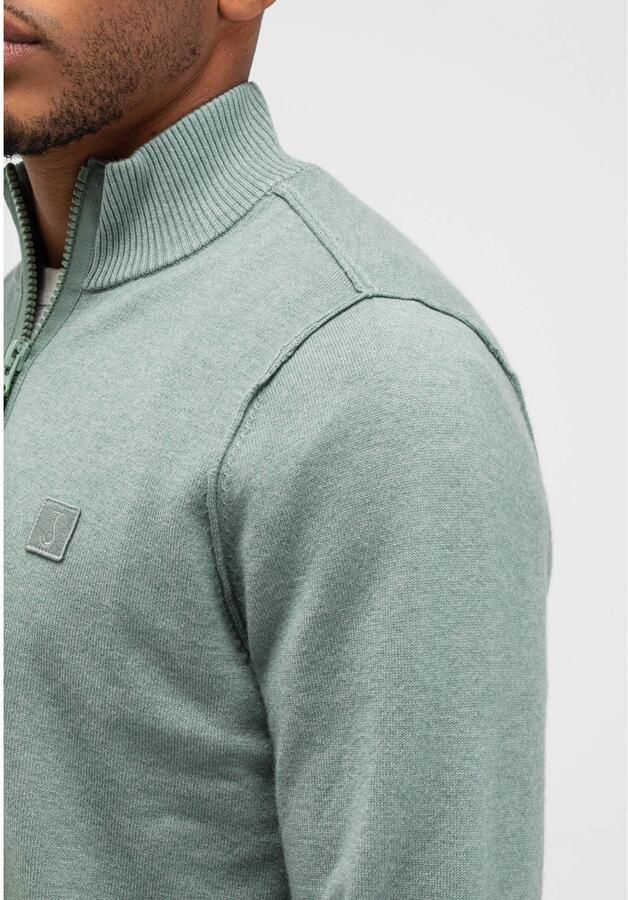 Butcher of Blue regular fit gebreide trui met wol ice green - Foto 2