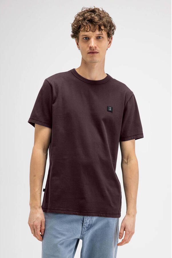 BUTCHER OF BLUE Heren Polo's & T-shirts Army Tee Bordeaux - Foto 5